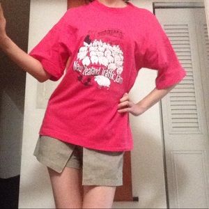 New Zealand Traffic Jam T-Shirt, 40" Bust, Pink!